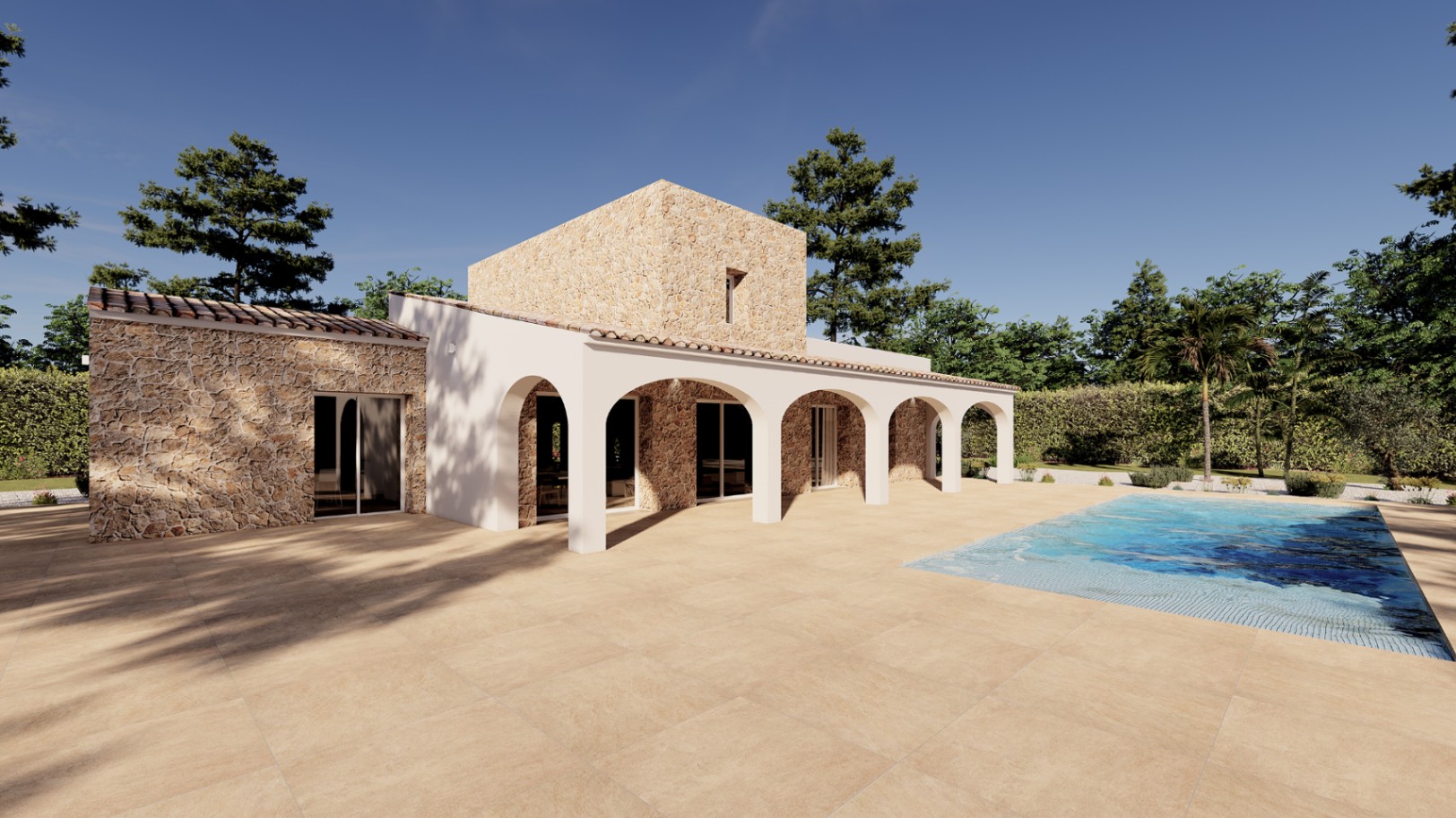 NEW PROJECT OF VILLA RUSTICA