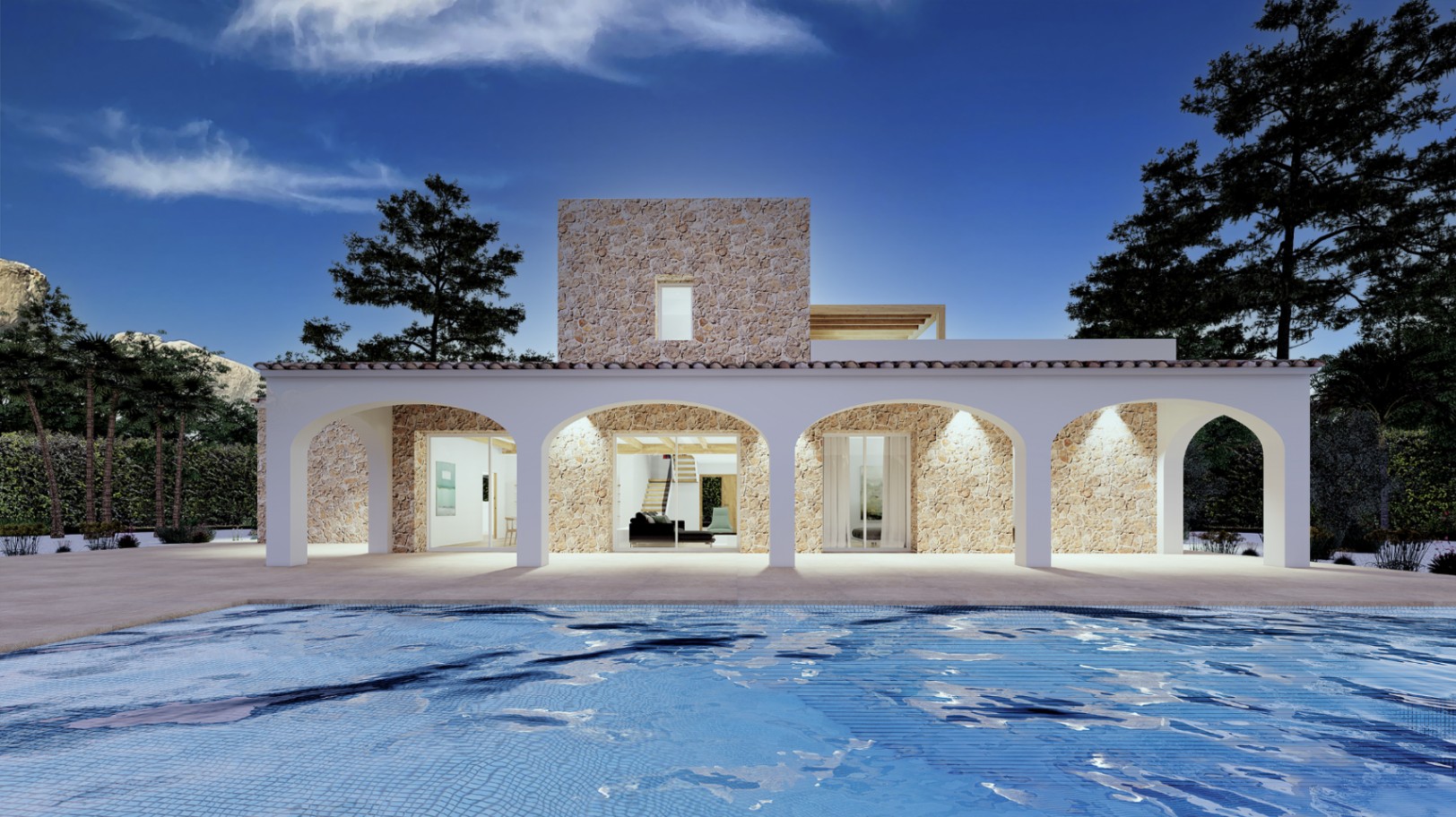 NEW PROJECT OF VILLA RUSTICA