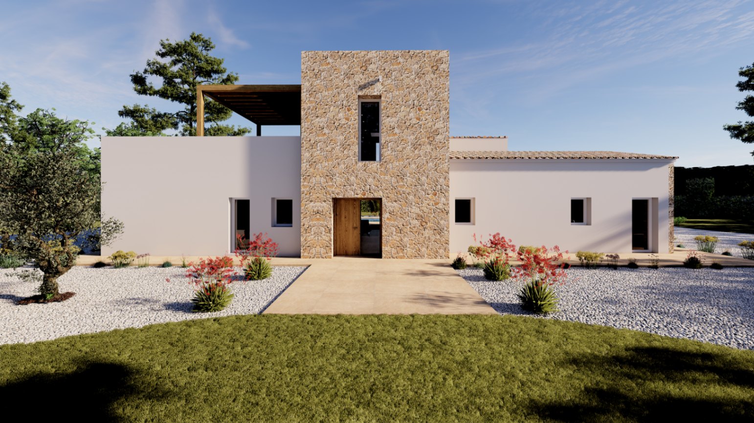 NEW PROJECT OF VILLA RUSTICA