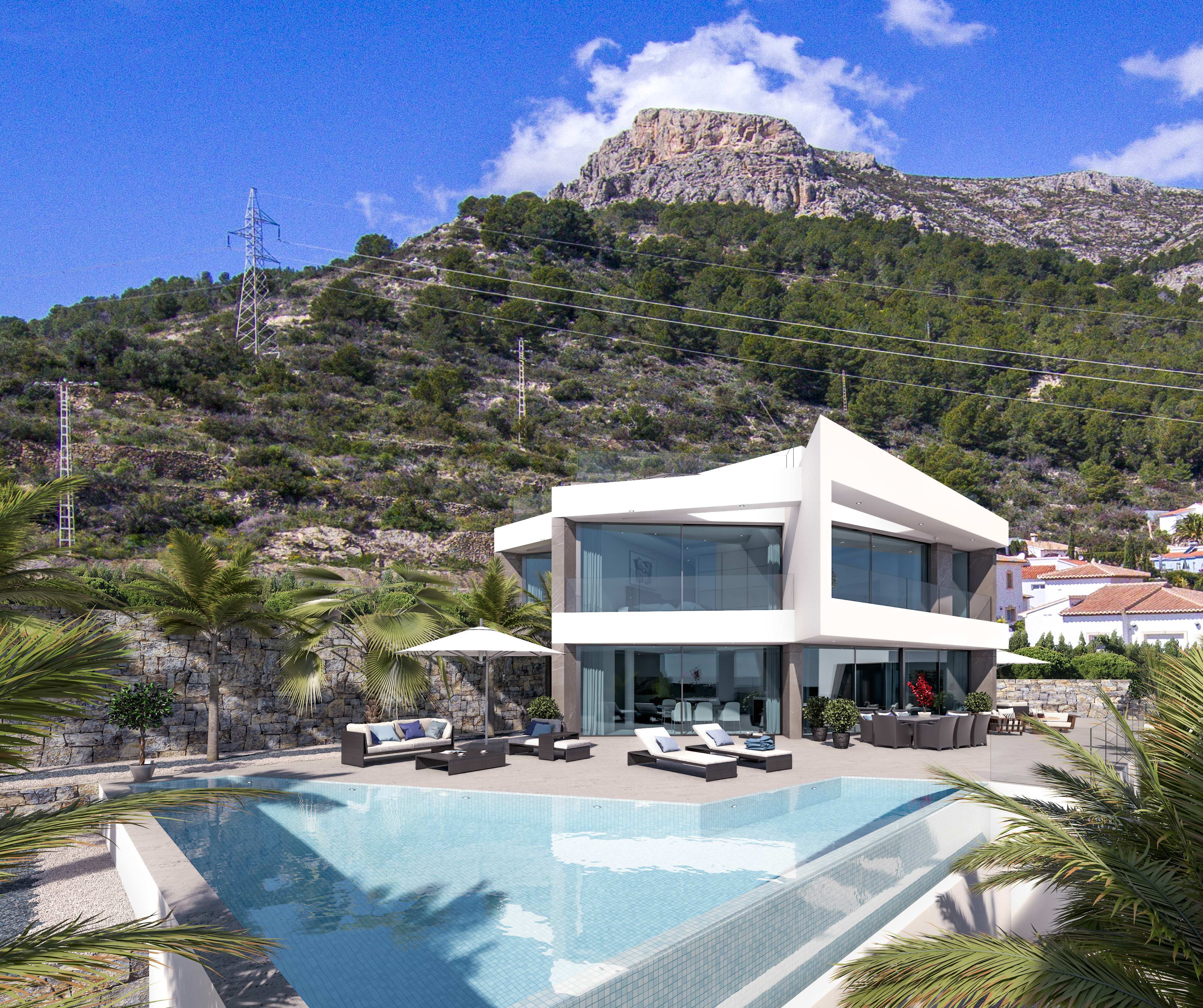 LUXURY VILLA OF NEW PROMOTION IN CALPE