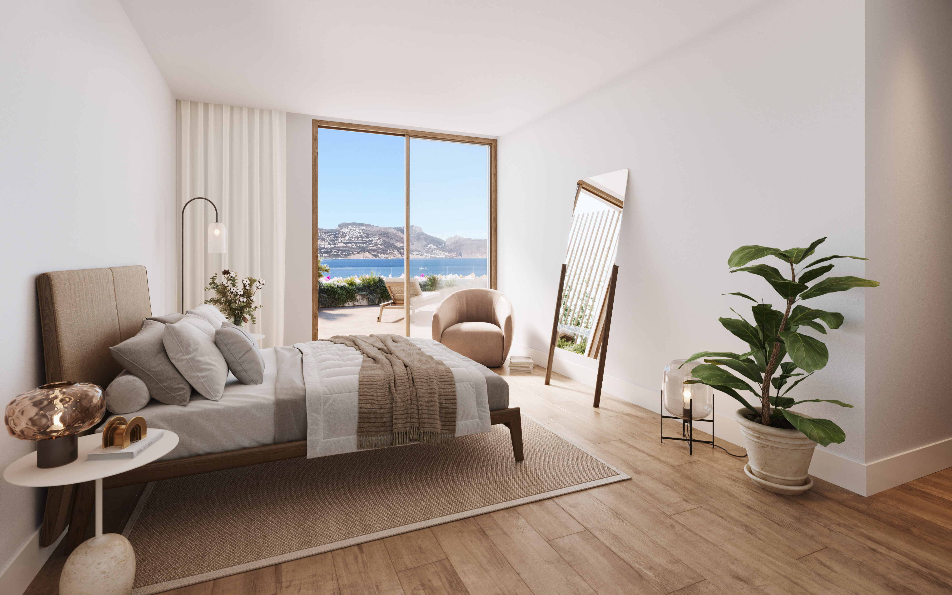 APARTMENTS IN ALBIR NEXT TO THE SEA